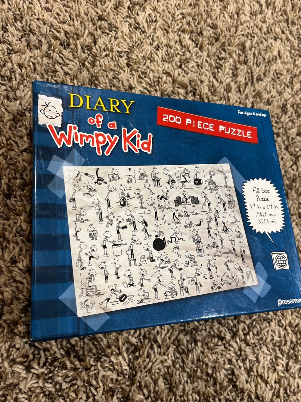 DIARY OF A WIMPY KID Puzzle 🧩